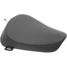 Front Solo Vinyl Seat — 38 cm (15"), 25.5 cm (10") width, Black