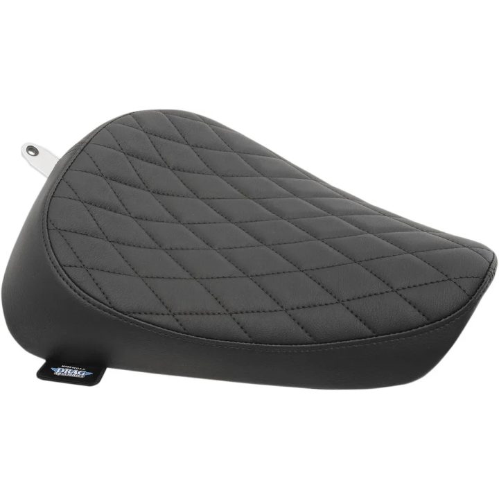 Asiento delantero individual de vinilo — 38 cm (15\") de largo, 25.5 cm (10\") de ancho, negro