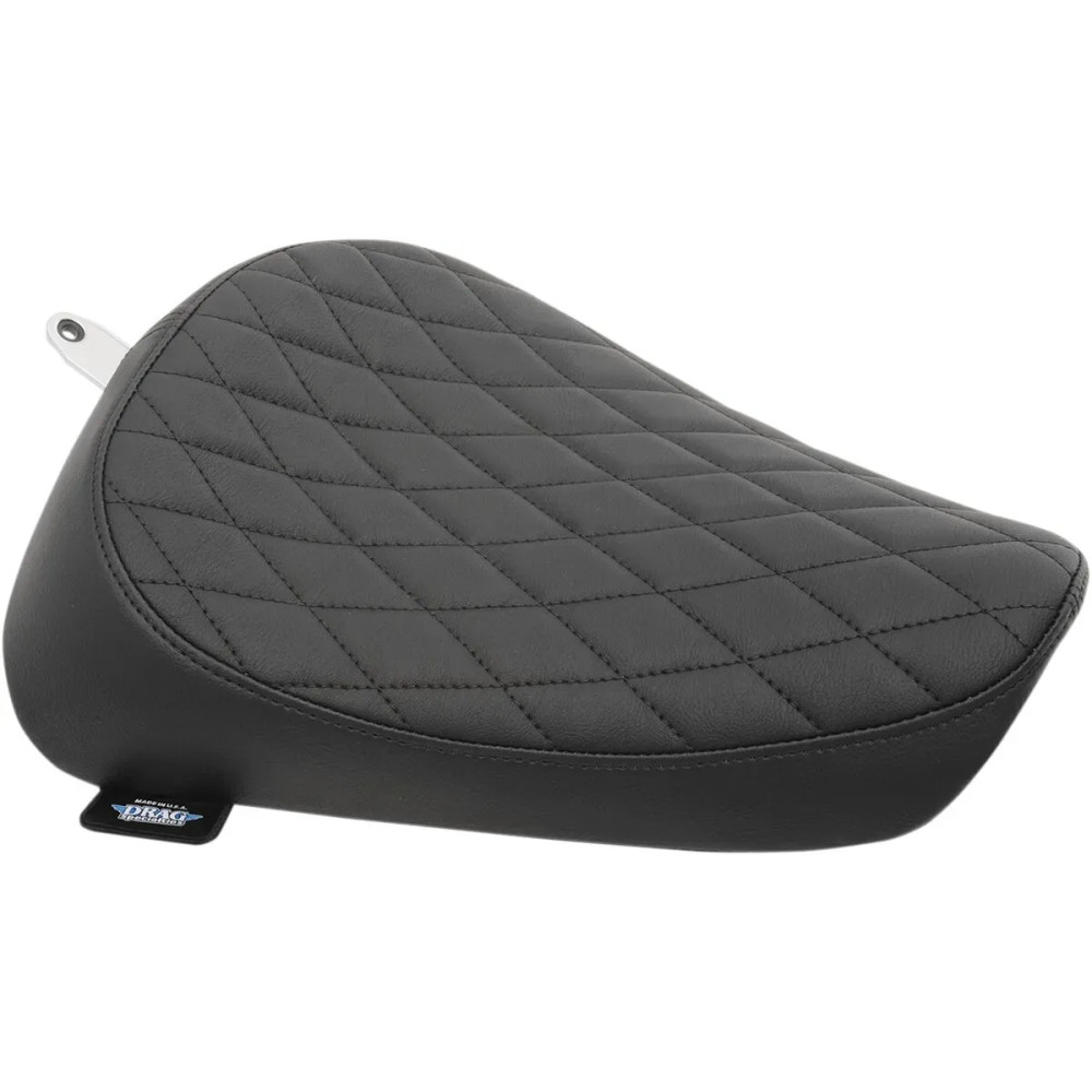 Asiento delantero individual de vinilo — 38 cm (15\") de largo, 25.5 cm (10\") de ancho, negro