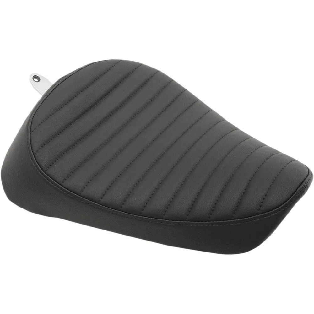 Asiento delantero solo de vinilo — 38 cm (15\"), 25,5 cm (10\"), Negro