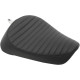 Asiento delantero solo de vinilo — 38 cm (15\"), 25,5 cm (10\"), Negro