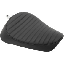 Front Solo Vinyl Seat — 38 cm (15"), 25.5 cm (10"), Black