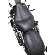 Detachable Pillion — Dominator, Black, 45 mm × 10 in × 7 in