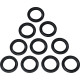 Fork Seals/Dust Seals 10-Pack — 41.00 mm (1.60"), 10 pack