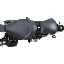 Detachable Pillion — 45 mm height, 25.5 cm length, 23 cm width, Black