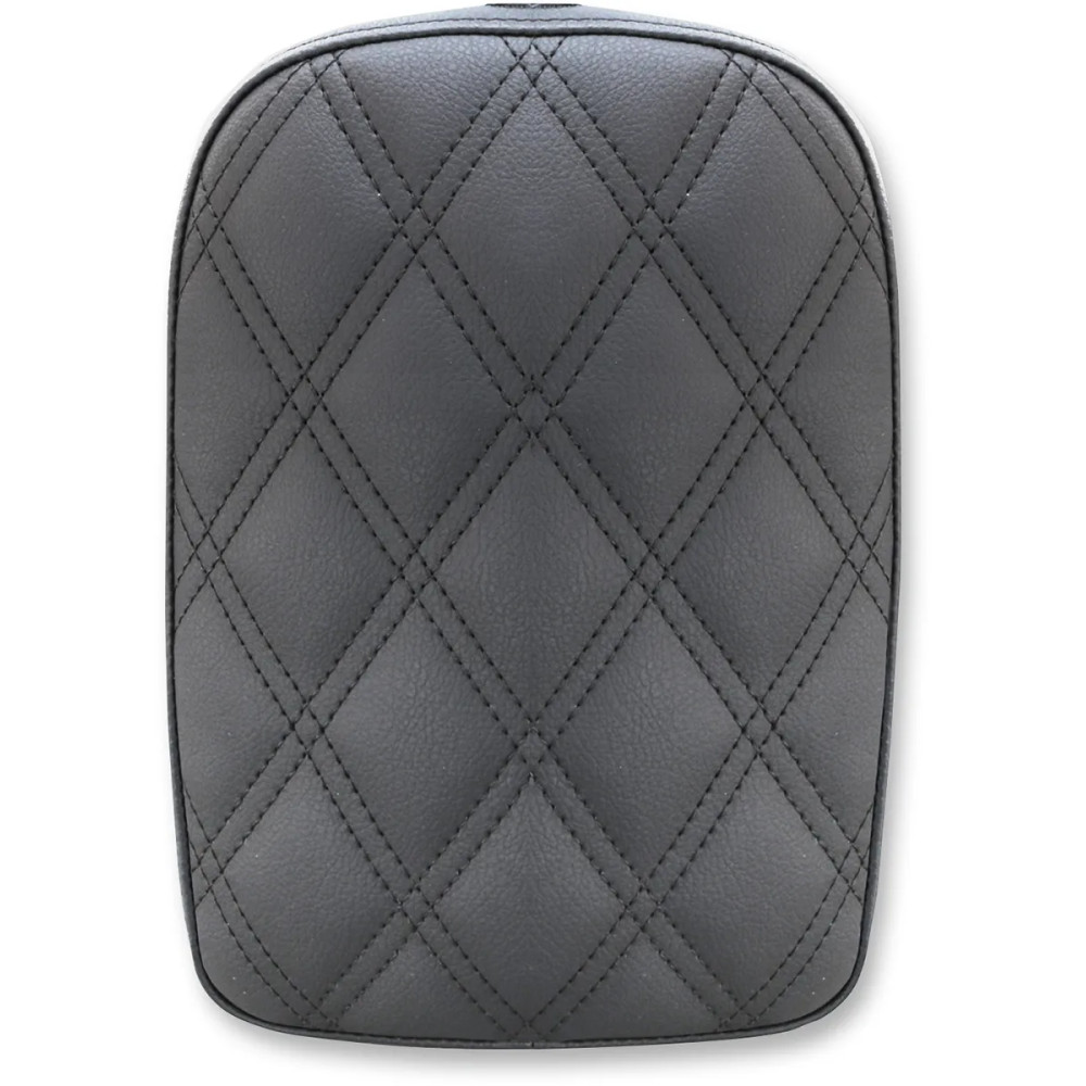 Detachable Pillion Pad — 25.5 cm x 18 cm (10" x 7"), Black
