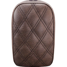 Detachable Pillion Pad — 25.5 cm x 15 cm, Brown