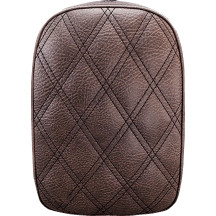 Detachable Pillion Pad — 25.5 cm x 18 cm, Brown