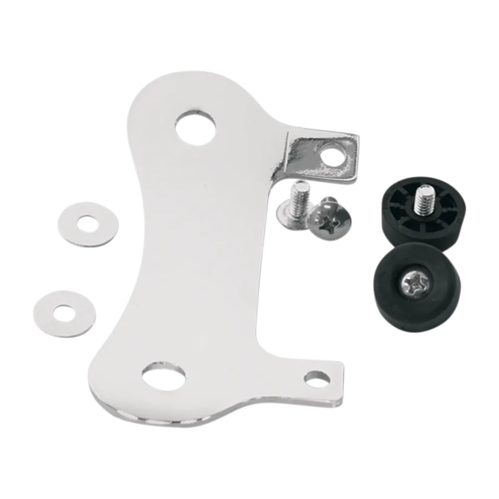 Stud Plate Mounting Kit — Chrome