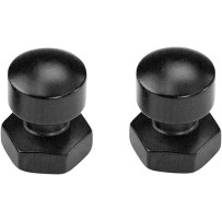 Seat Mounting Nuts — 1/4-20, Black