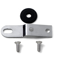 Seat Bracket — 1/4-28, Chrome