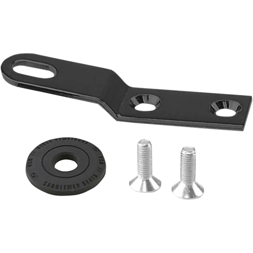 Seat Bracket — 1/4-28, Black