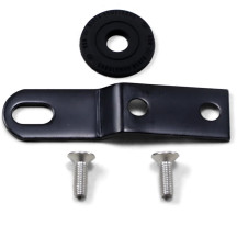 Seat Bracket — 1/4-28, Black