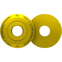 Fender Seat Washer — Yellow