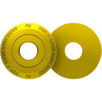 Fender Seat Washer — Yellow