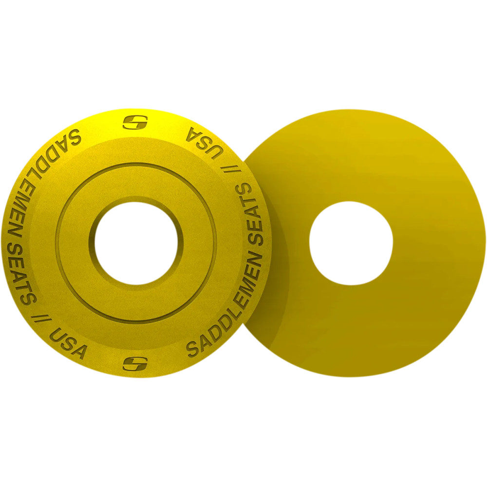 Fender Seat Washer — Yellow