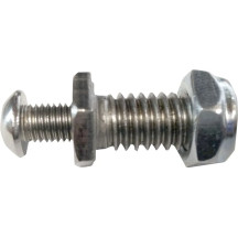 Seat Hold Down Bolt — 1/4-20, Drivers Seat