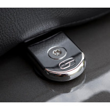 Security Seat Screw — 1/4-20, Chrome