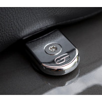 Security Seat Screw — 1/4-20, Chrome