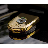 Security Seat Screw — 1/4-20, gold