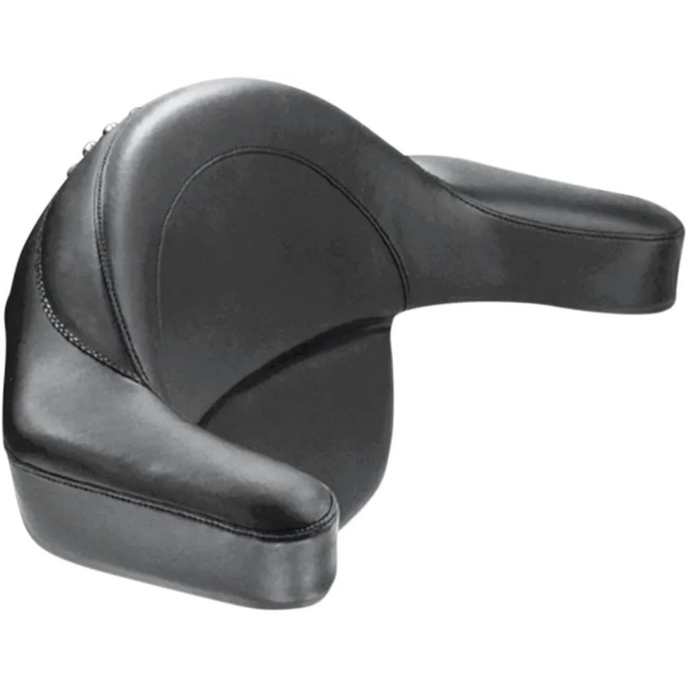 Almohadilla de pasajero con reposabrazos — 61 cm (24") ancho, 33 cm (13") alto, negro