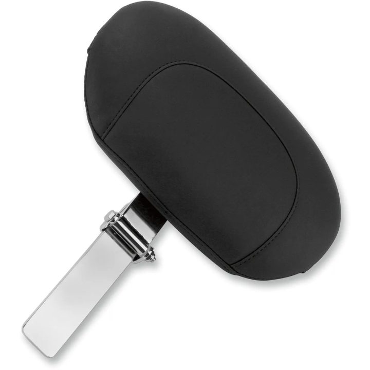 Respaldo desmontable Super Touring para conductor — Altura 7 in, Ancho 12 in, Grosor 1-1/2 in, Negro