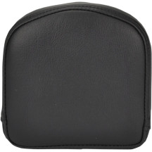 Gravestone Sissy Bar Pad — 6-1/2" H x 6-1/2" W, 1-1/2" thick, fits 5" sissy bars, Black