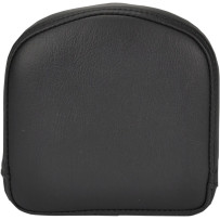 Almohadilla Gravestone para Sissy Bar — 6-1/2" H x 6-1/2" W, 1-1/2" grosor, compatible con sissy bars de 5", Negro