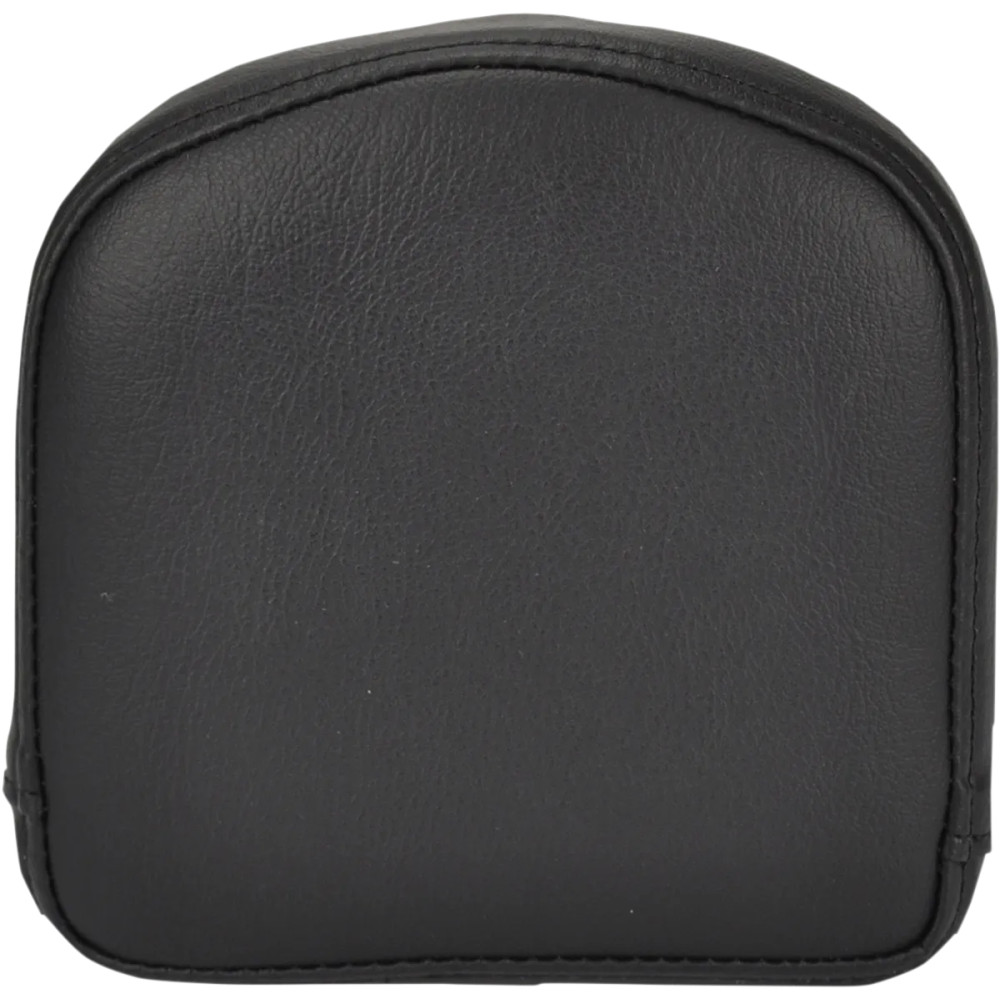 Gravestone Sissy Bar Pad — 6-1/2" H x 6-1/2" W, 1-1/2" thick, fits 5" sissy bars, Black