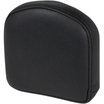 Gravestone Sissy Bar Pad — 6-1/2" H x 6-1/2" W, 1-1/2" thick, fits 5" sissy bars, Black