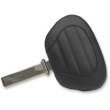 Asiento Deluxe Super Touring — para conductor, sin receptor de respaldo, negro