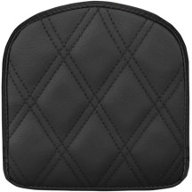 Sissy Bar Pad — 6-1/2" wide, 38 mm (1-1/2") thick, Black