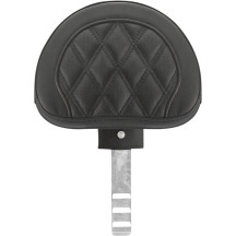 Optional Driver's Backrest For RoadSofa™ Lattice Stitched Seat — Black