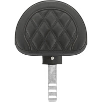 Optional Driver's Backrest For RoadSofa™ Lattice Stitched Seat — Black