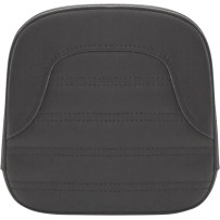 Sissy Bar Pad — 7-1/2" wide, 1-1/2" thick, 7-1/2" high, Black