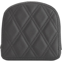 Sissy Bar Pad — 16.5 cm H, 38 mm thick, Black