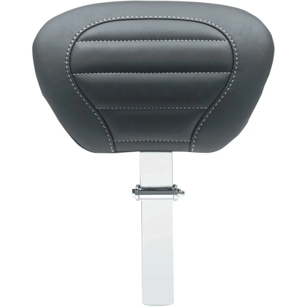 Deluxe Touring Driver Backrest — Black, Gray