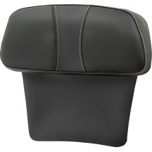 Chopped Tour Pak Backrest Pads — Black