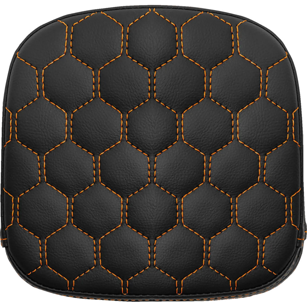 Honeycomb Sissy Bar Pad — 19 cm (7-1/2") height, Black