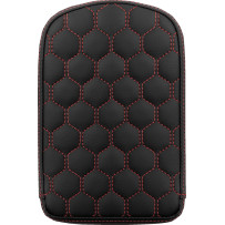 RoadSofa™ Honeycomb Sissy Bar Pad — 11" height, Black