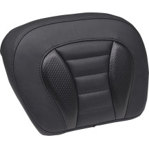 Deluxe Touring Chopped Tour-Pak® Sissy Bar Pad — Fits Chopped Tour-Pak®, Black