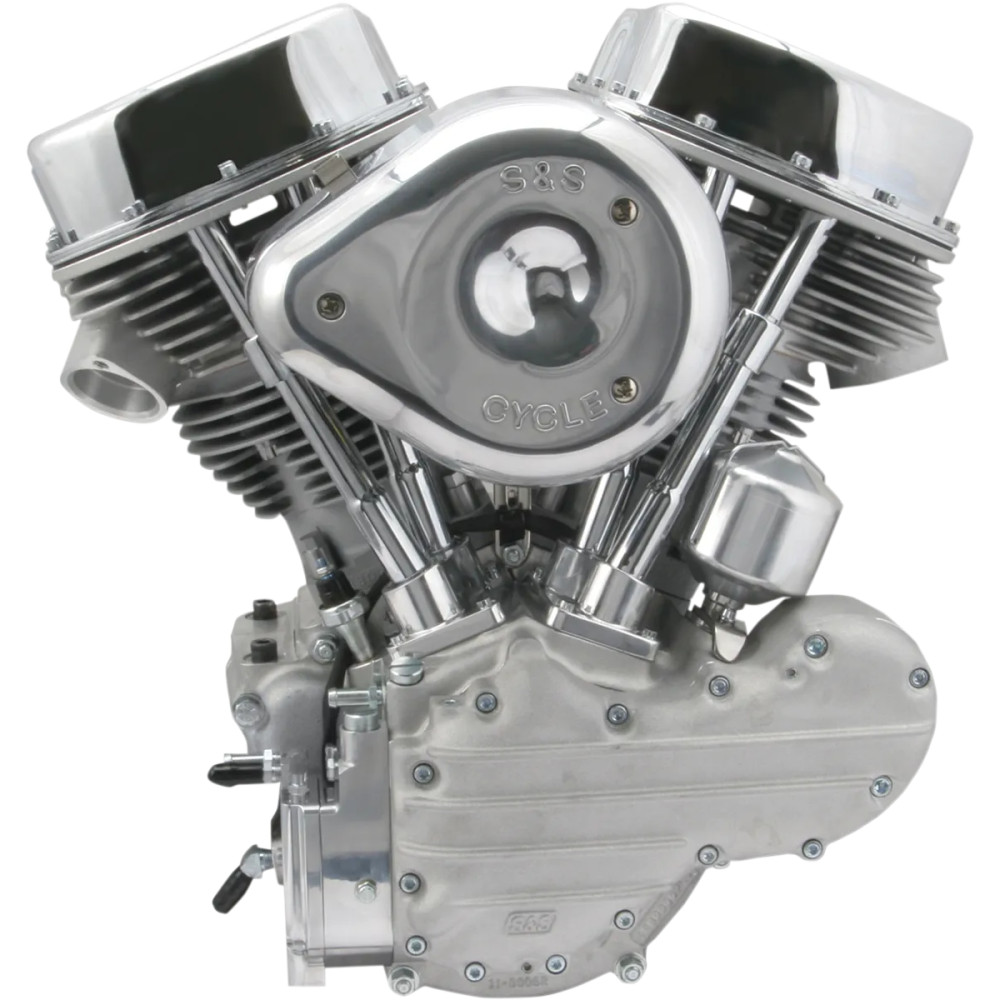 P-93 Series Engine — 93 cu in, 3.625 in bore, 4.500 in stroke, Silver