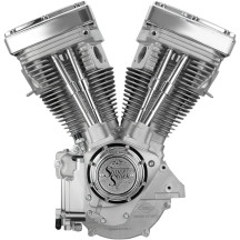 V80 Long-Block Engine — 80", fits '84-'99 Evolution Big Twin and '70-'90 custom chassis