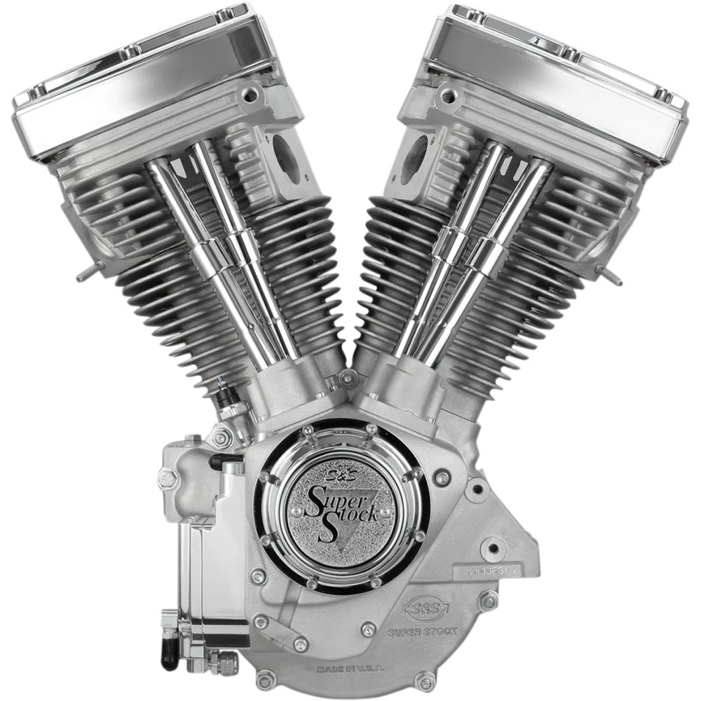 V80 Long-Block Engine — 80", fits '84-'99 Evolution Big Twin and '70-'90 custom chassis