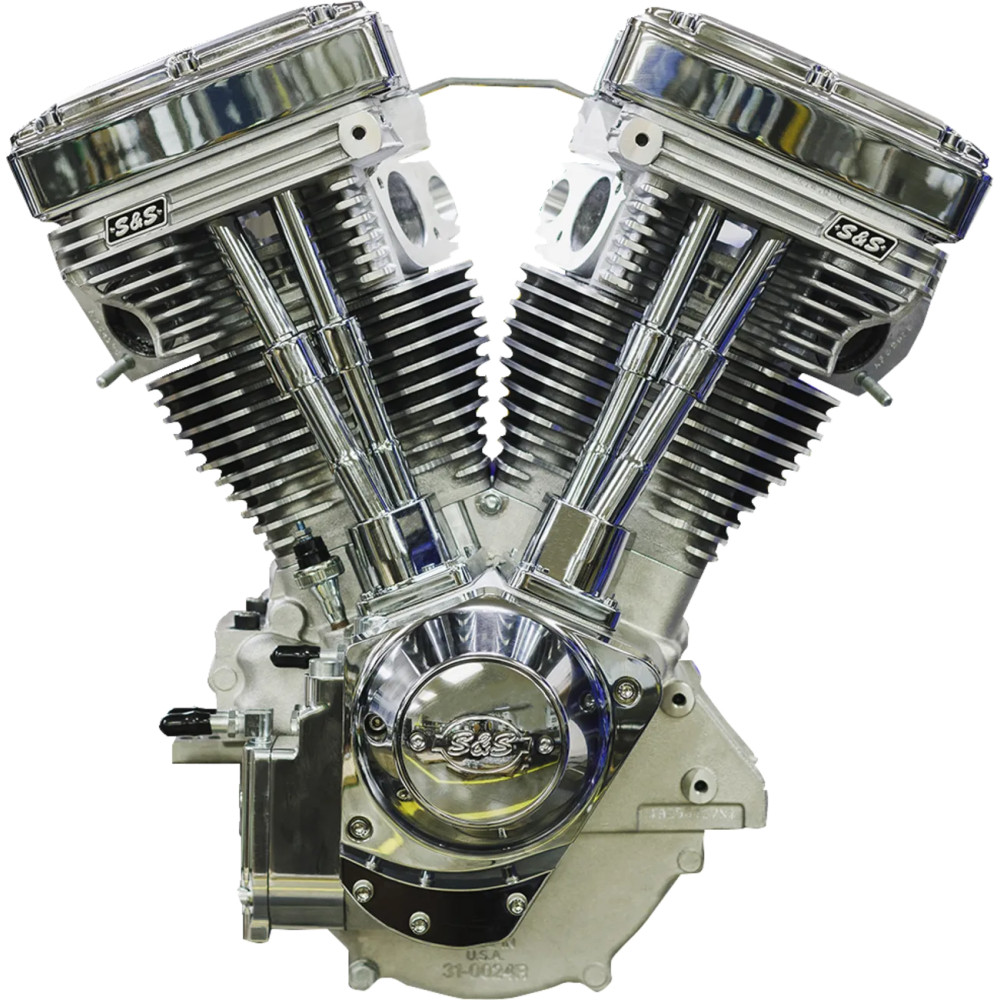V111 Long-Block Engine — 111", 4-1/8" x 4-1/8", 9.8:1 compression, fits '84-'99 Harley-Davidson® big twin
