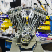 V124 Long Block Engine — 124", 4-1/8" bore, 4-5/8" stroke