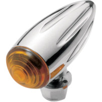 Bullet Marker Lights — 3" L x 1" dia, Amber lens