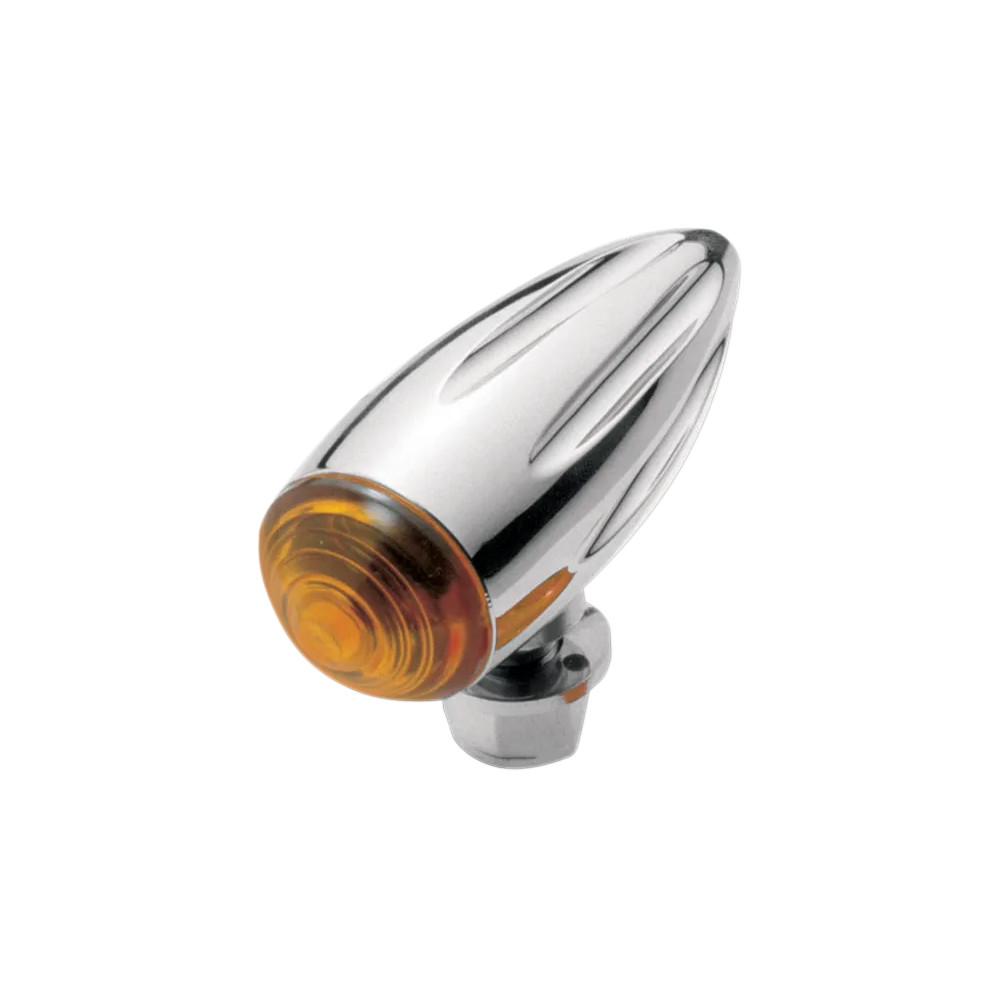 Bullet Marker Lights — 3" L x 1" dia, Amber lens