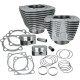 Kit de conversión 1200 cc para XL883 — 3.500 in de diámetro, relación de compresión 9,4:1, requiere culatas 883, plata