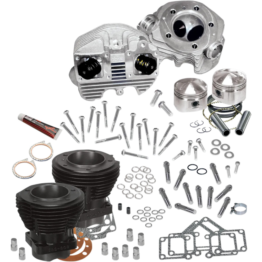 Top End Kit — 74 cu in, 3-7/16" bore, 8.0:1 compression